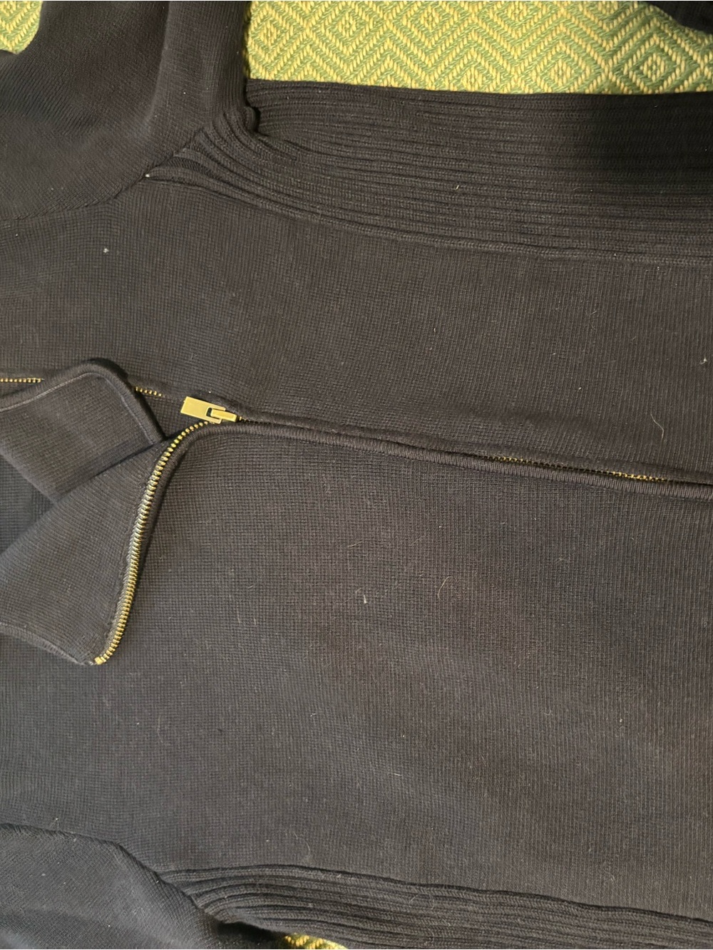 Talbots Navy Ribbed Crew Sweater - Picture 14 of 14